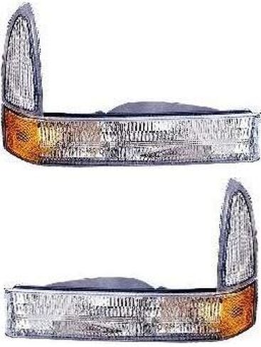 مجموعة مصابيح ركن Garage-Pro متوافقة مع Ford F-250 Super Duty 2002-2004، F-350 Super Duty، Excursion 2001-2005، F-450 Super Duty Driver وهالوجين جانب الركاب in Saudi Arabia