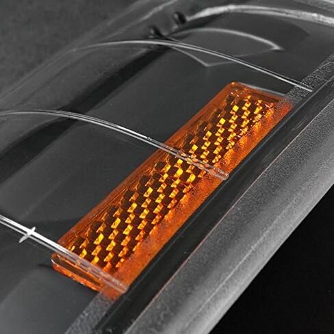 SPEC-D TUNING Black Housing Clear Lens 4PC Corner Lights Compatible with 1994-1998 Chevy C10 Pickup Truck L+R Pair Assembly in Saudi Arabia