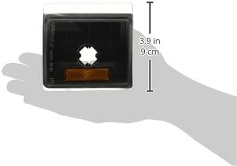 SPEC-D TUNING Black Housing Clear Lens 4PC Corner Lights Compatible with 1994-1998 Chevy C10 Pickup Truck L+R Pair Assembly in Saudi Arabia