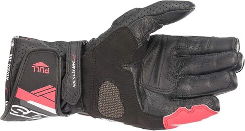 قفازات Alpinestars للسيدات Stella SP-8 V3، مقاس XS، أسود/أبيض/وردي فاتح in Saudi Arabia