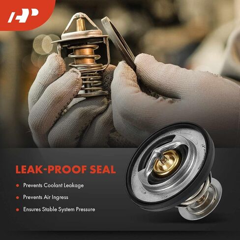 A-Premium Engine Coolant Thermostat with Seal Compatible with Dodge Challenger, Charger, Durango, Magnum & Jeep Commander, Grand Cherokee & Chrysler 300, Aspen & Ram 1500 2500 3500 in Saudi Arabia