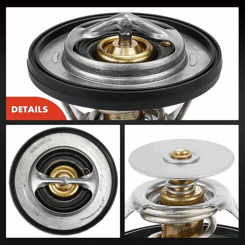 A-Premium Engine Coolant Thermostat with Seal Compatible with Dodge Challenger, Charger, Durango, Magnum & Jeep Commander, Grand Cherokee & Chrysler 300, Aspen & Ram 1500 2500 3500 in Saudi Arabia