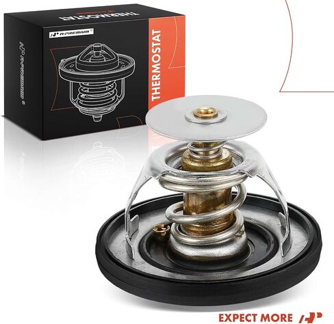 A-Premium Engine Coolant Thermostat with Seal Compatible with Dodge Challenger, Charger, Durango, Magnum & Jeep Commander, Grand Cherokee & Chrysler 300, Aspen & Ram 1500 2500 3500 in Saudi Arabia