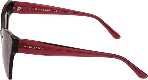 Guess By Marciano GM0785 Sunglasses - Pink Frame, Bordeaux Mirror Lenses, 51 mm Lens GM07855174U in Saudi Arabia