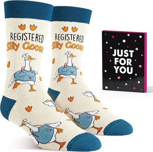 VICRAZY Gifts for Women – Funny Nurse Socks, Cool Presents for Nurses, Unique Nurse Presents, Stocking Stuffers for Nursing Students, RN & Doctor Christmas Gifts for women in Saudi Arabia