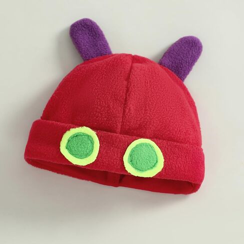 Baby Caterpillar Costume Infant Girl Boy Halloween Costume Sleeveless Hungry Romper with Hat Cosplay Party Outfit in Saudi Arabia