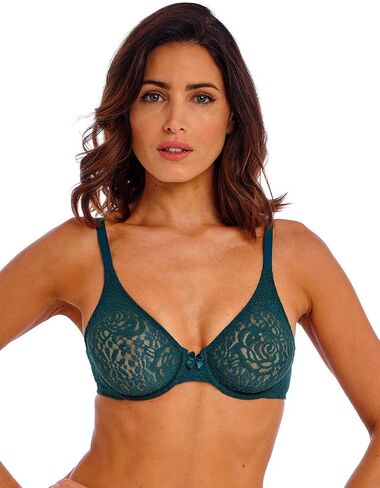 Wacoal Women's Halo Lace Unlined Convertible Underwire Bra in Kuwait