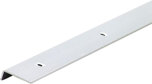 M-D Building Products 67371 Edging A811 96-Inch Aluminum Moulding, Polished in Saudi Arabia