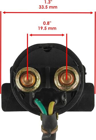 Caltric Starter Solenoid Relay Compatible with Honda Trx250Te Trx 250Te Recon 250 Es 2X4 2005-2017 in Saudi Arabia