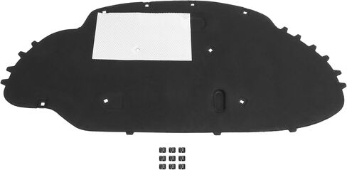 Under Hood Insulation Compatible with 2007-2016 Volkswagen Eos Replacement for 1Q0863831E Hood Insulation Pad Heat Blanket with Clips in Saudi Arabia