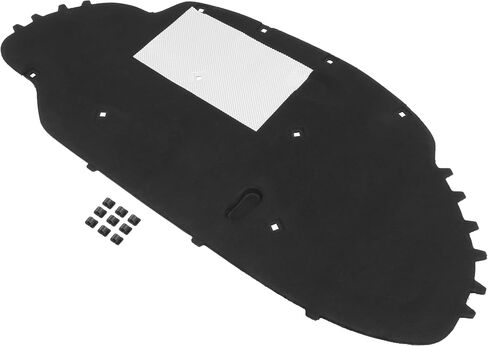 Under Hood Insulation Compatible with 2007-2016 Volkswagen Eos Replacement for 1Q0863831E Hood Insulation Pad Heat Blanket with Clips in Saudi Arabia