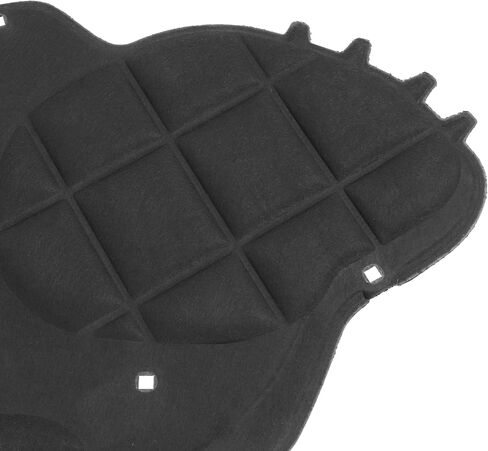 Under Hood Insulation Compatible with 2007-2016 Volkswagen Eos Replacement for 1Q0863831E Hood Insulation Pad Heat Blanket with Clips in Saudi Arabia