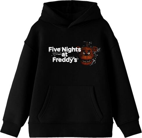 Bioworld Five Nights At Freddy's Youth Black Graphic Hoodie in Saudi Arabia