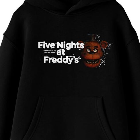 Bioworld Five Nights At Freddy's Youth Black Graphic Hoodie in Saudi Arabia