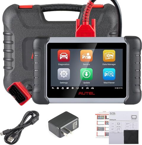 Autel Scanner MaxiCOM MK808Z, 2025 Bidirectional Scan Tool Same As MK808S MK808BT MX808S, 28+ Service, Active Test, All System Diagnose, Injector Coding, FCA Autoauth, Alternative of MK900 MX900 in Saudi Arabia