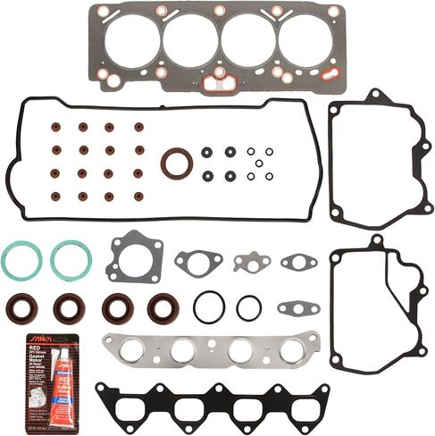 MA-4216957817-5 مجموعة حشية كاملة محامل حلقات تناسب 93-97 تويوتا كورولا جيو بريزم 1.6 DOHC 4AFE in Saudi Arabia