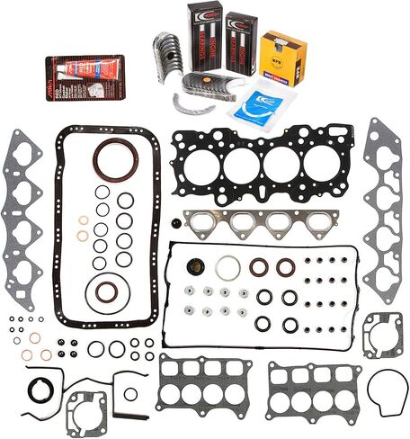 MA-4216958432-4 Full Gasket Set Bearings Rings Fit 94-01 Acura Integra B18C1 B18C5 in Saudi Arabia