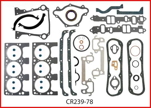 Master Engine Rebuild Kit FITS: 1988-1989 Dodge Chrysler 239 3.9L 3.9 OHV V6 Ram Dakota in Saudi Arabia