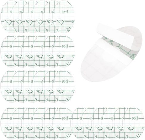 60pcs Waterproof Baby Ear Covers for Swimming & Bath, Newborn Waterproof Ear Stickers with Cotton Inner Layer for Kids Shower Water Activities in Saudi Arabia