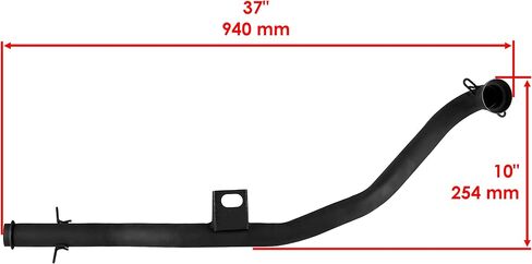 Caltric Muffler Pipe Gaskets and Hardware Compatible with Polaris Sportsman 500 HO 2008-2013 in Saudi Arabia