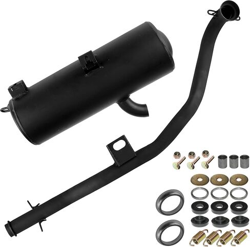 Caltric Muffler Pipe Gaskets and Hardware Compatible with Polaris Sportsman 500 HO 2008-2013 in Saudi Arabia