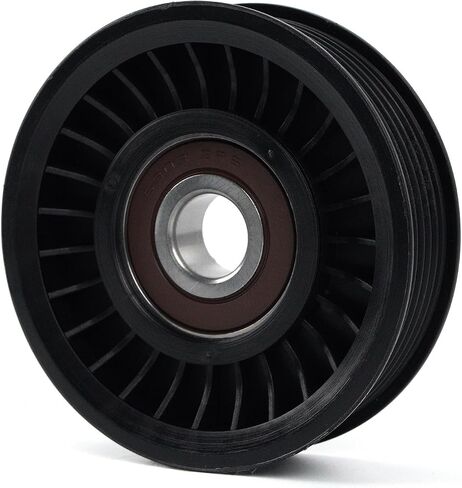 MOCA Idler Pulley 36157 Compatible with 02-14 for Ford Expedition, 03-14 for Lincoln Navigator, 02-10 for Mercury Mountaineer, 07-18 for Jeep Wrangler (note: 2012 for Jeep Wrangler AC By-Pass) in Saudi Arabia
