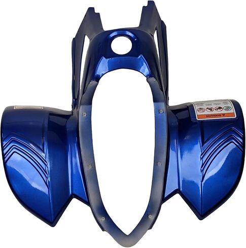 RedCap 2-Piece ATV Body Plastic Fender Front Rear Kit for Taotao ATA110B ATA110B1 Boulder B1 Eagle 110 Coolsports Peace SunL MotoTec Mudcat Kids 110cc ATV Quads - Glossy Black in Saudi Arabia