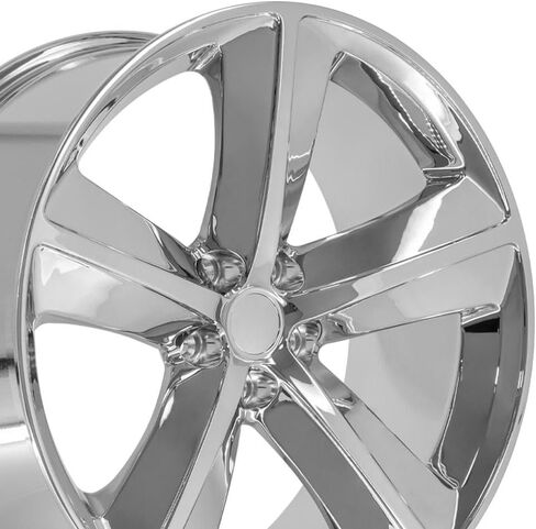 إطارات OE Wheels DG05 مقاس 20 بوصة تناسب طراز تشالنجر SRT 5x115 20x9 كروم - هولاندر 2357 (1) in Saudi Arabia