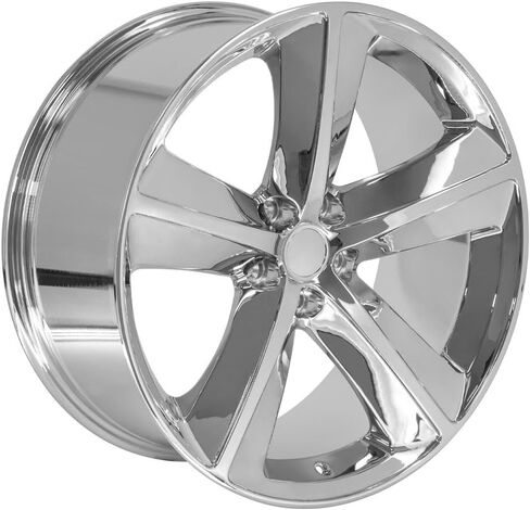 إطارات OE Wheels DG05 مقاس 20 بوصة تناسب طراز تشالنجر SRT 5x115 20x9 كروم - هولاندر 2357 (1) in Saudi Arabia