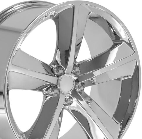 إطارات OE Wheels DG05 مقاس 20 بوصة تناسب طراز تشالنجر SRT 5x115 20x9 كروم - هولاندر 2357 (1) in Saudi Arabia