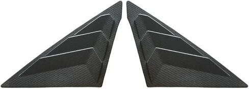 Rear Triangle Window Car Accessories Shutters Windscreen Compatible with 22 Years 11 Generation Civic Air Outlet Trim Car Wind Shield Sunshade(Black no Spray Paint) in Saudi Arabia