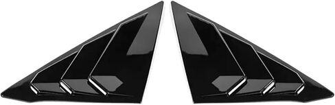 Rear Triangle Window Car Accessories Shutters Windscreen Compatible with 22 Years 11 Generation Civic Air Outlet Trim Car Wind Shield Sunshade(Black no Spray Paint) in Saudi Arabia