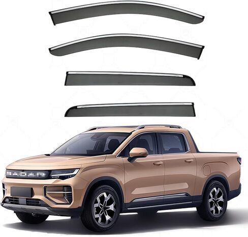 واقيات المطر لنافذة السيارة لرادار RD6 MK1 2024-2026، منحرفات النوافذ، واقيات نافذة التهوية، واقيات الشمس والرياح، ملحقات عاكسات الظل in Saudi Arabia