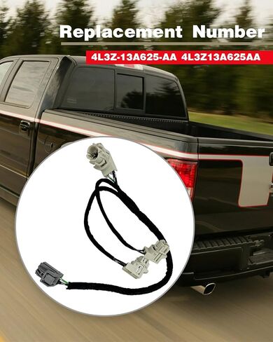 4L3Z-13A625-AA Third Brake Light Wire Harness Fit for Ford F150 F-150 2004-2008 Explorer Sport Trac 2007-2010 Lincoln Mark LT 2006-2008, Replace 4L3Z13A625AA in Saudi Arabia