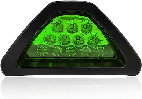 Car F1 Style Brake Light, Super Bright DRL Fog Rear Tail Third Brake Light with 12 LED, Waterproof F1 Style Triangle Warning Flash Lamp for Cars Trucks SUVs Safety Stop (Red) in Saudi Arabia