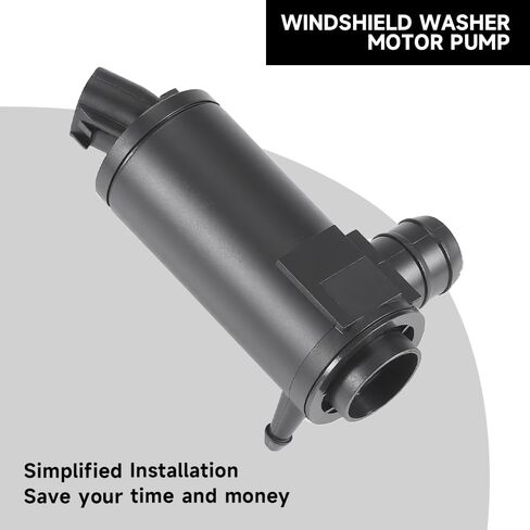 Windshield Washer Motor Pump for Toyota Corolla 2020-2021 / Camry 2018-2020 / Tacoma 2016-2020 for Hyundai Sonata 2015-2021 / Elantra 2019-2020 | High-Pressure Spraying -Replace Part 853300K011 in Saudi Arabia