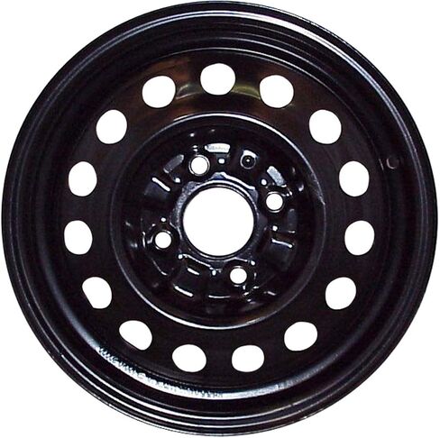 15 inch Steel Wheel Rim for 01-03 Hyundai Elantra (15-Hole Design) - Black Reman Factory Steel Wheel in Saudi Arabia