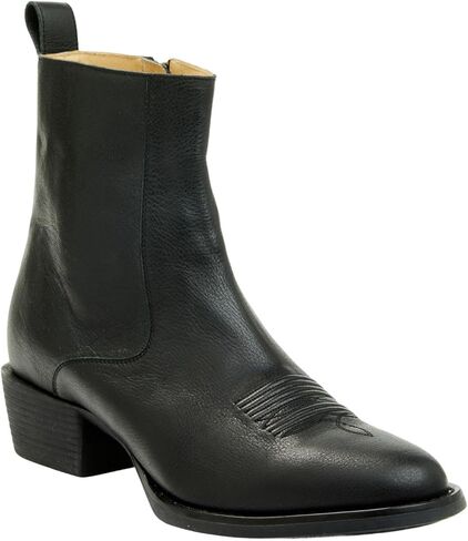 حذاء Cody James الرجالي Larsen Western Ankle Boot بمقدمة مستديرة - Bcjsp25p8-Z in Saudi Arabia