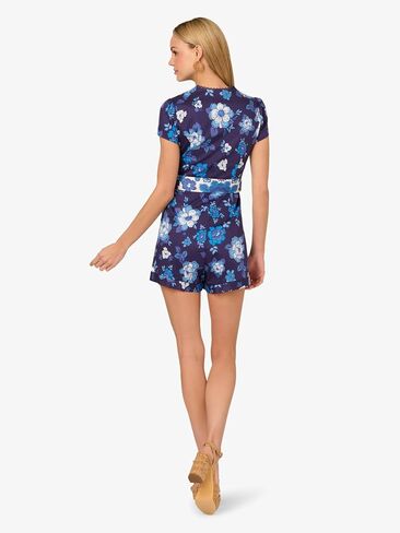 Adrianna Papell womens Printed Romper in Saudi Arabia