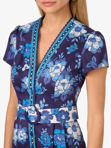 Adrianna Papell womens Printed Romper in Saudi Arabia