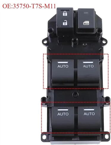 35750T7SM11 Car Power Window Switch Left Hand Driver 35750-T7S-M11 1Pcs in Saudi Arabia