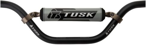 TUSK T-10 ألومنيوم 7/8 بوصة مقود صغير KX عالي الانحناء باللون الأسود لـ Kawasaki KX85 2001-2025 in Saudi Arabia