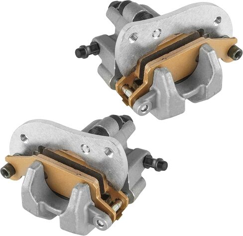 Caltric Front or Rear Left Right Brake Caliper Compatible with Yamaha Grizzly 700 YFM700 2007 2008 2009 2010-2020 in Saudi Arabia