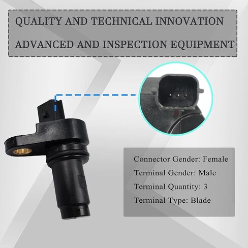 HiSport 12588992 Crankshaft Position Sensor Compatible with Buick Lacrosse Regal Verano, Chevrolet Chevy Captiva Cobalt Equinox HHR Impala, GMC Terrain, Pontiac G5, Saturn Aura in Saudi Arabia