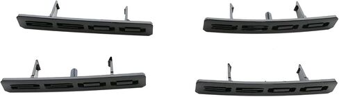 10 قطعة مجموعة جديدة بديلة لـ 2024-2025 Sierra 2500HD 3500HD AT4 شعارات مجموعة شارة السيارة 86591513 (أسود وأحمر) in Kuwait