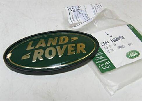 Genuine LAND ROVER REAR EMBLEM DECAL BADGE RANGE ROVER 03-09 RANGE ROVER SPORT 05-09 DEFENDER DAH100680 in Saudi Arabia