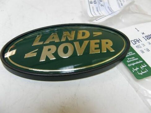 Genuine LAND ROVER REAR EMBLEM DECAL BADGE RANGE ROVER 03-09 RANGE ROVER SPORT 05-09 DEFENDER DAH100680 in Saudi Arabia
