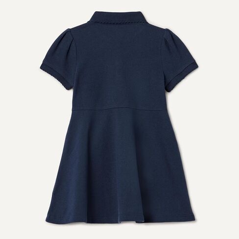Amazon Essentials Girls and Toddlers' Short Sleeve Polo Dress in Saudi Arabia