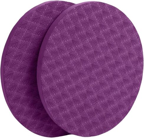 Yoga Knee Guard 2 pieces, foam Pilates Knee Guard Yoga Knee Guard Support Round Pads Anti slip Fitness Anti slip Pads. Suitable for offices, homes, knees, elbows, wrists, and hands in Kuwait