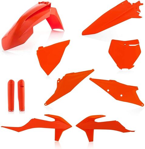 Acerbis 27264-95226 Full Plastic Kit Orange in Saudi Arabia